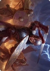 Beskir Shieldmate Art Card [Kaldheim: Art Series] | Webway Games