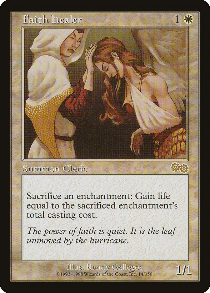 Faith Healer [Urza's Saga] | Webway Games