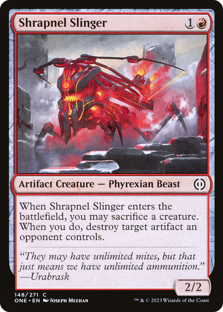 Shrapnel Slinger [Phyrexia: All Will Be One] | Webway Games