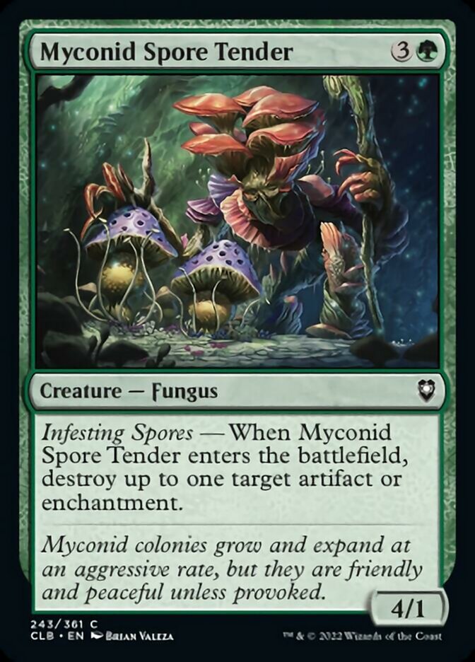 Myconid Spore Tender [Commander Legends: Battle for Baldur's Gate] | Webway Games