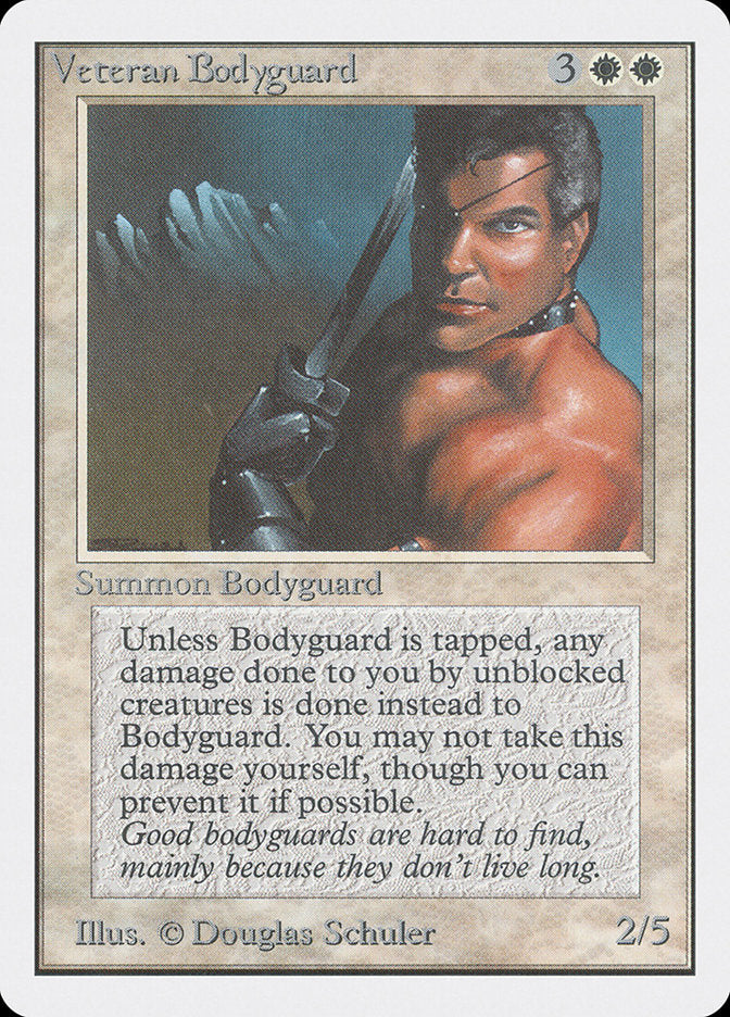 Veteran Bodyguard [Unlimited Edition] | Webway Games