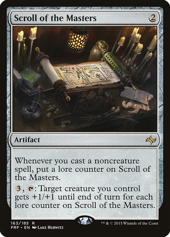 Scroll of the Masters [Fate Reforged] | Webway Games