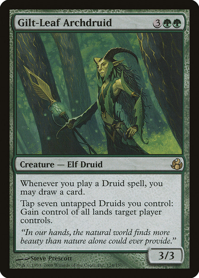 Gilt-Leaf Archdruid [Morningtide] | Webway Games