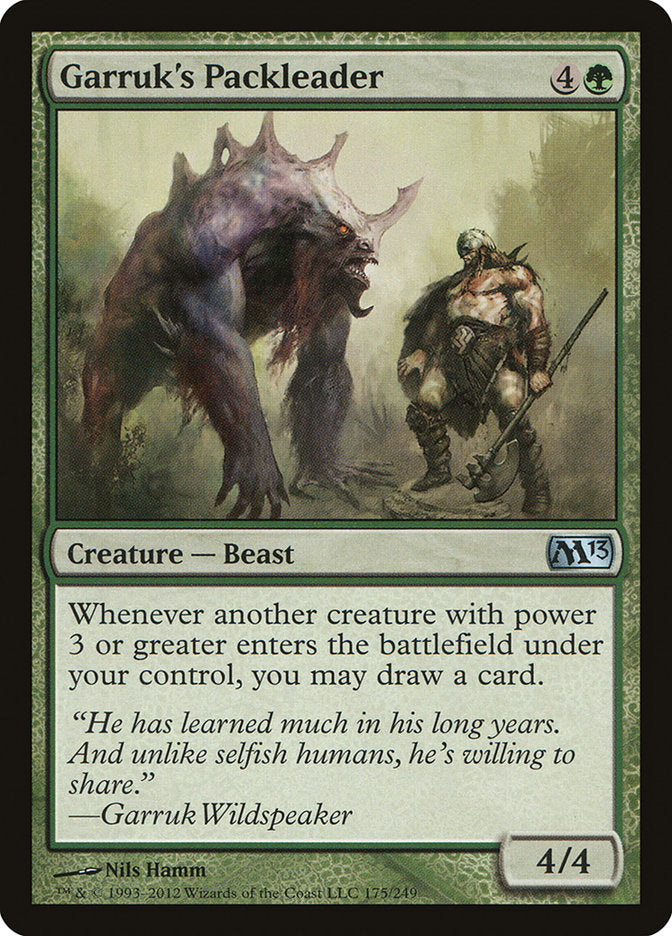 Garruk's Packleader [Magic 2013] | Webway Games