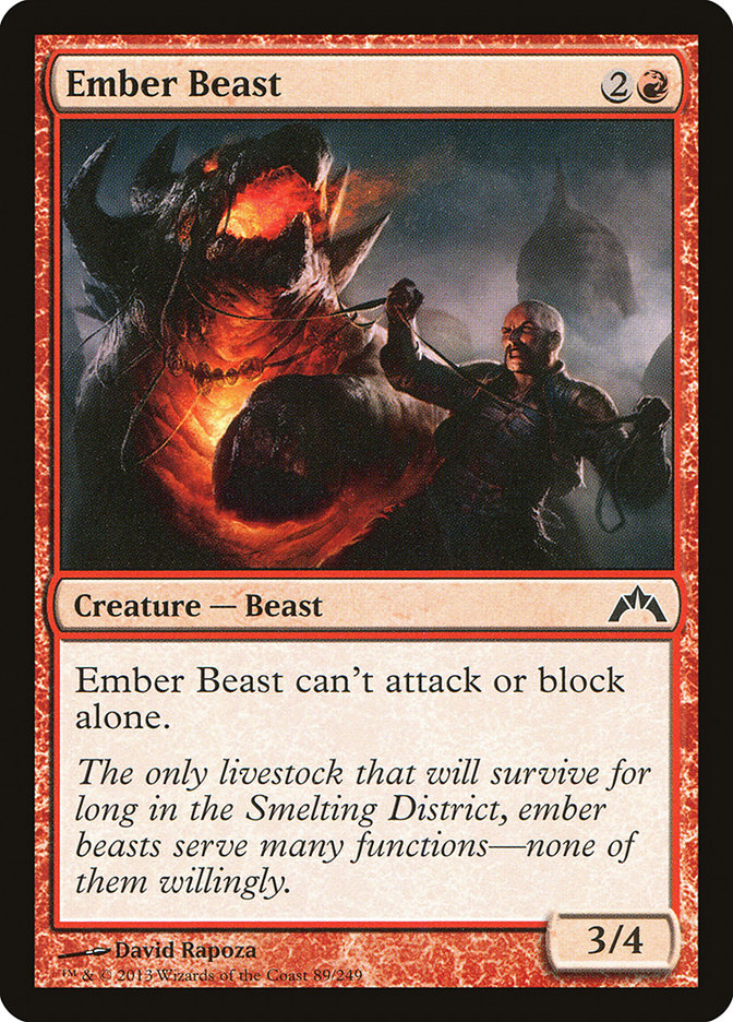 Ember Beast [Gatecrash] | Webway Games
