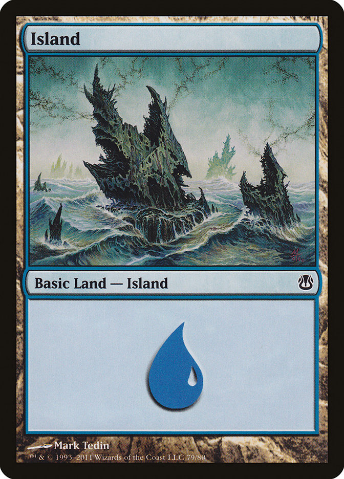 Island (#79) [Duel Decks: Ajani vs. Nicol Bolas] | Webway Games