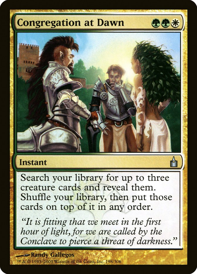 Congregation at Dawn [Ravnica: City of Guilds] | Webway Games