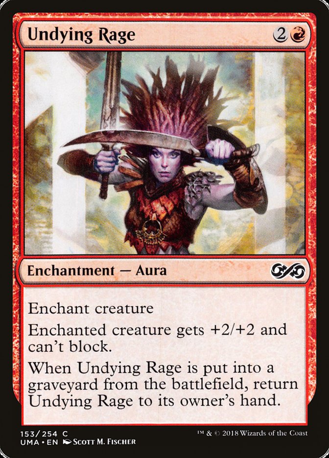 Undying Rage [Ultimate Masters] | Webway Games