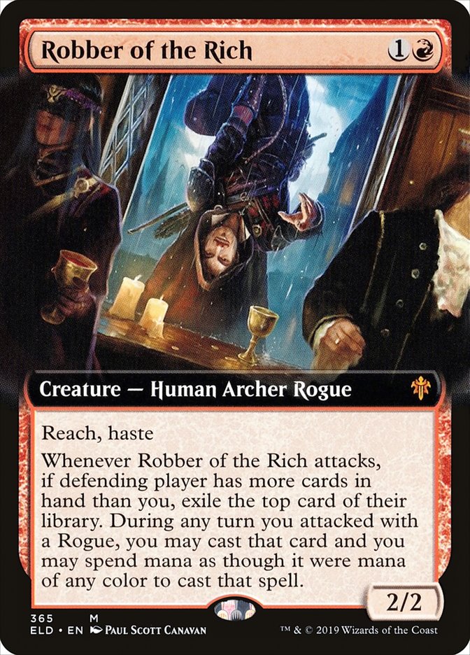 Robber of the Rich (Extended Art) [Throne of Eldraine] | Webway Games