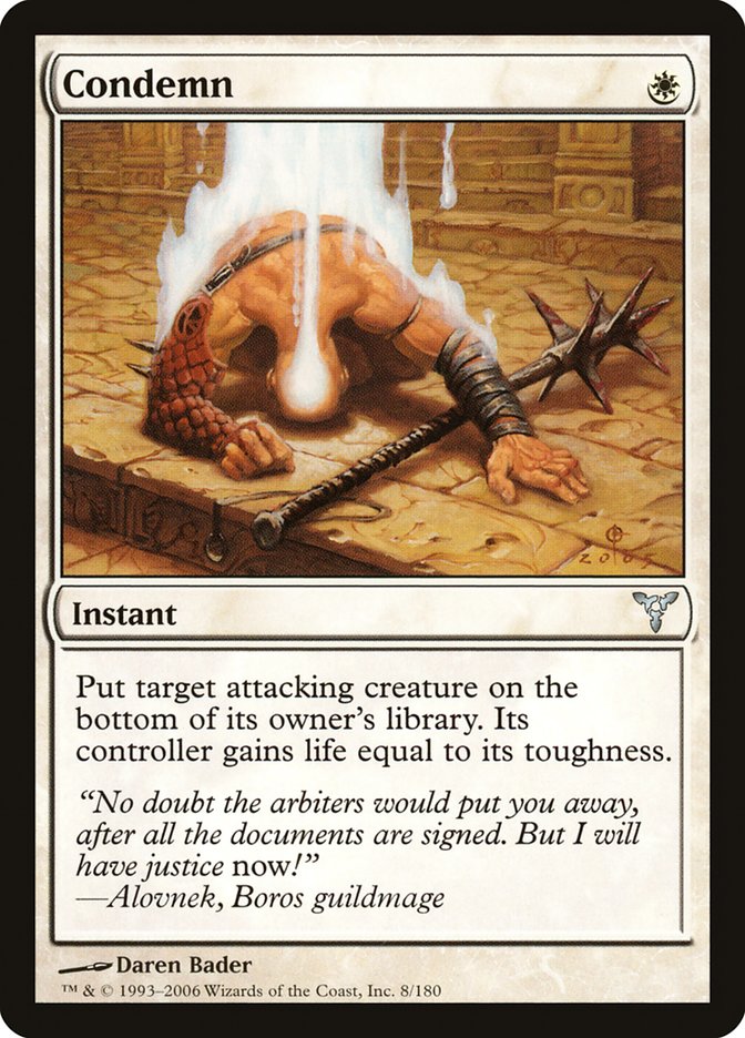 Condemn [Dissension] | Webway Games