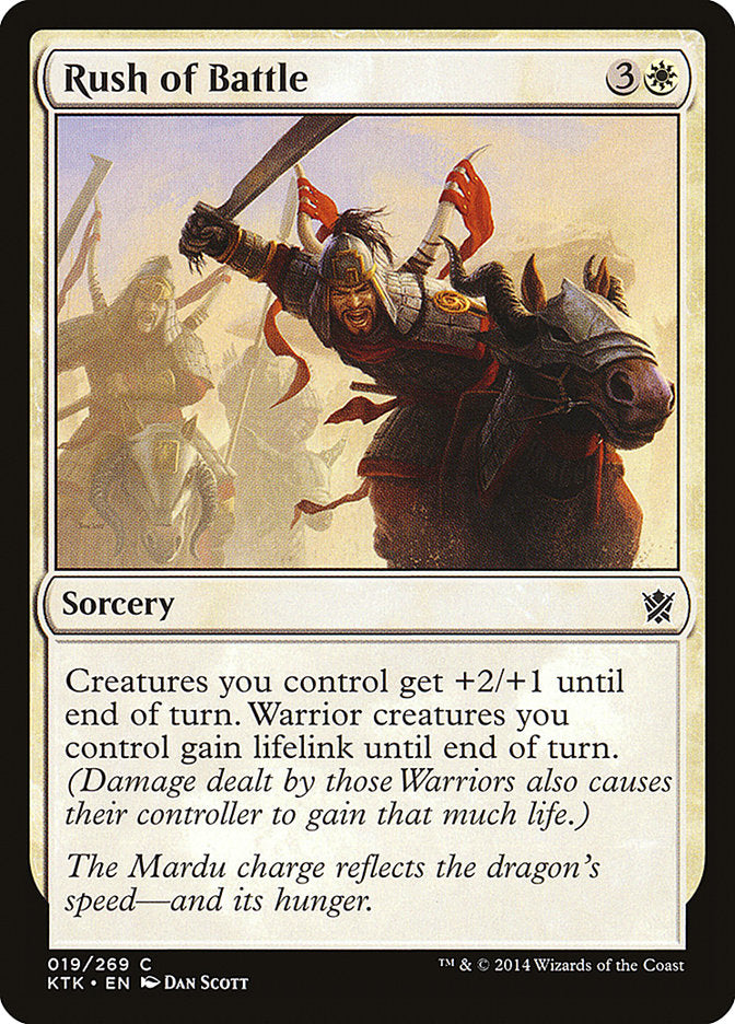Rush of Battle [Khans of Tarkir] | Webway Games