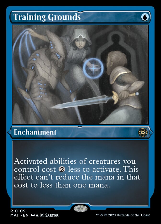 Training Grounds (Foil Etched) [March of the Machine: The Aftermath] | Webway Games