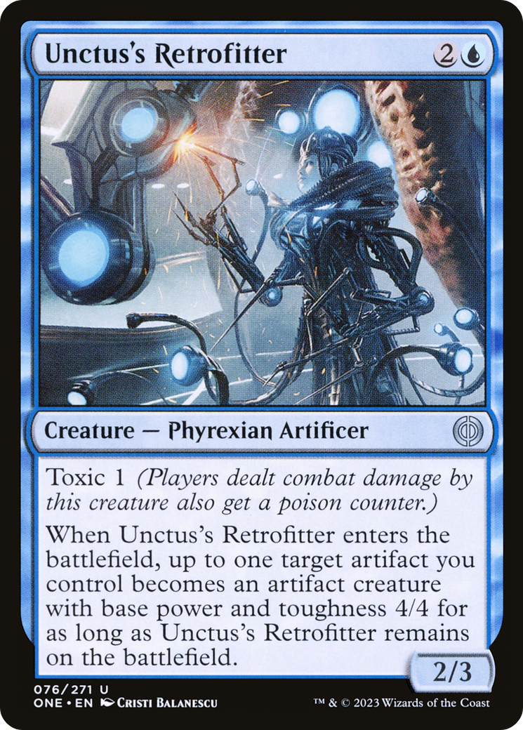Unctus's Retrofitter [Phyrexia: All Will Be One] | Webway Games