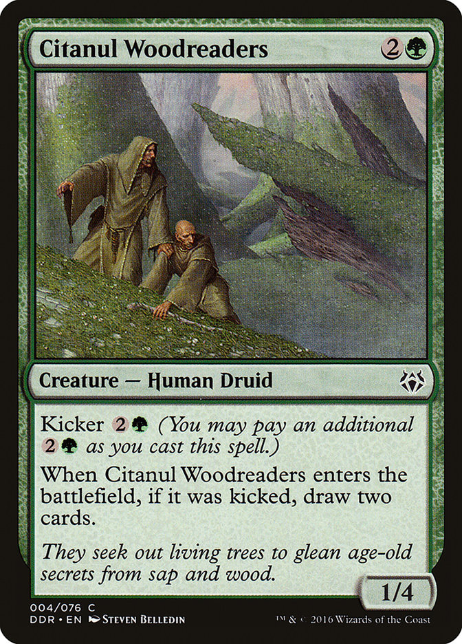 Citanul Woodreaders [Duel Decks: Nissa vs. Ob Nixilis] | Webway Games