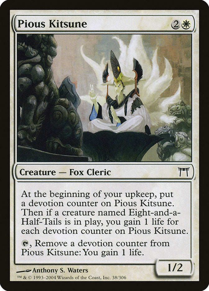 Pious Kitsune [Champions of Kamigawa] | Webway Games