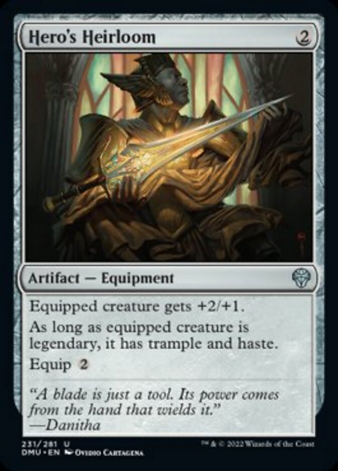Hero's Heirloom [Dominaria United] | Webway Games