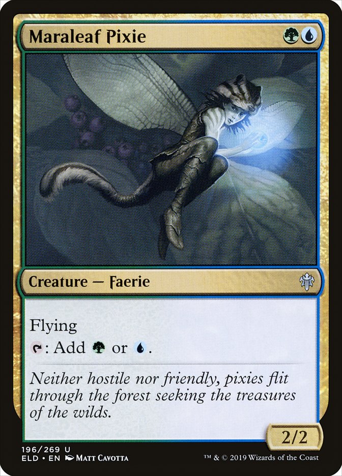 Maraleaf Pixie [Throne of Eldraine] | Webway Games