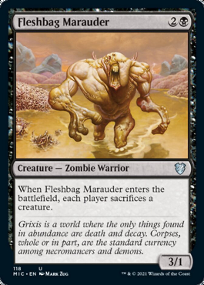 Fleshbag Marauder [Innistrad: Midnight Hunt Commander] | Webway Games
