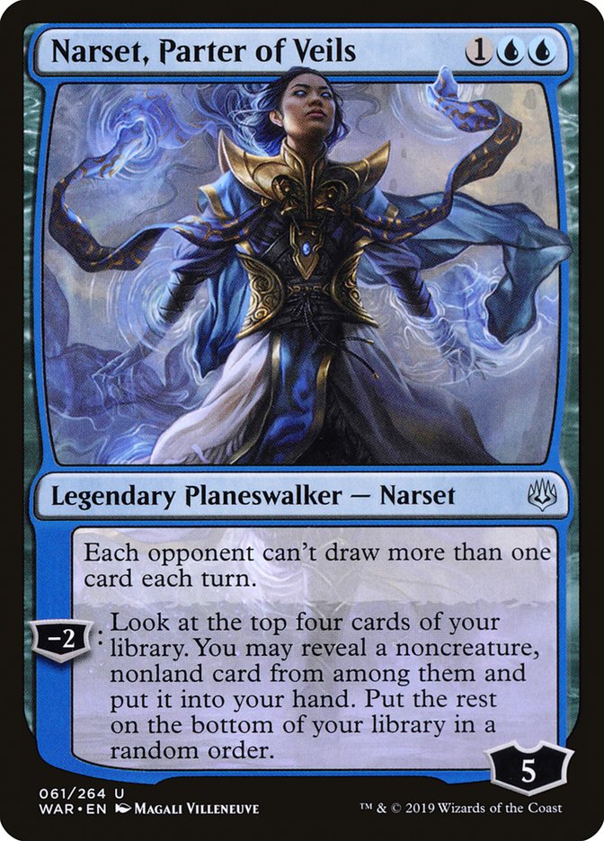 Narset, Parter of Veils [War of the Spark] | Webway Games