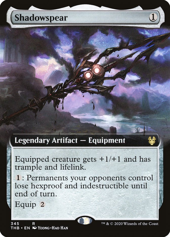 Shadowspear (Extended Art) [Theros Beyond Death] | Webway Games