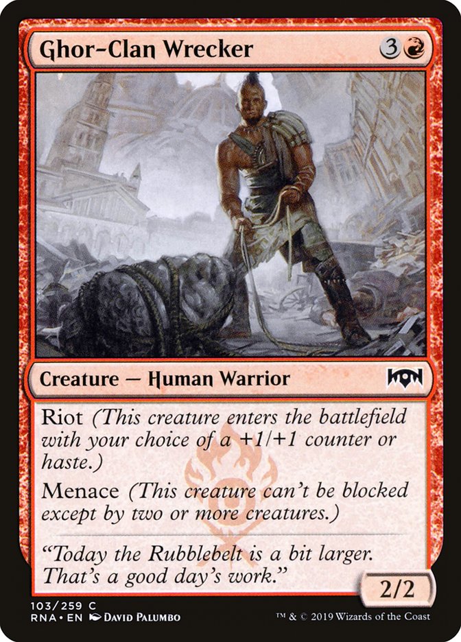 Ghor-Clan Wrecker [Ravnica Allegiance] | Webway Games