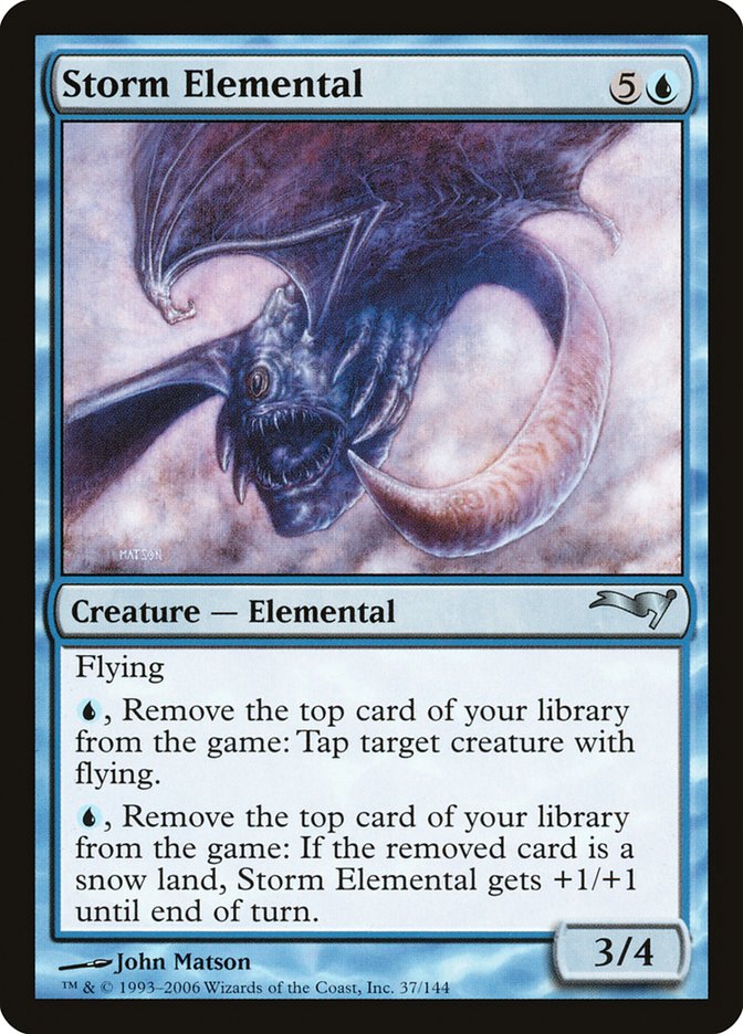 Storm Elemental [Coldsnap Theme Decks] | Webway Games