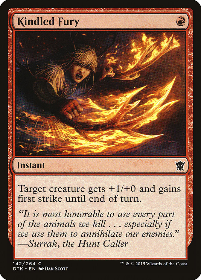 Kindled Fury [Dragons of Tarkir] | Webway Games