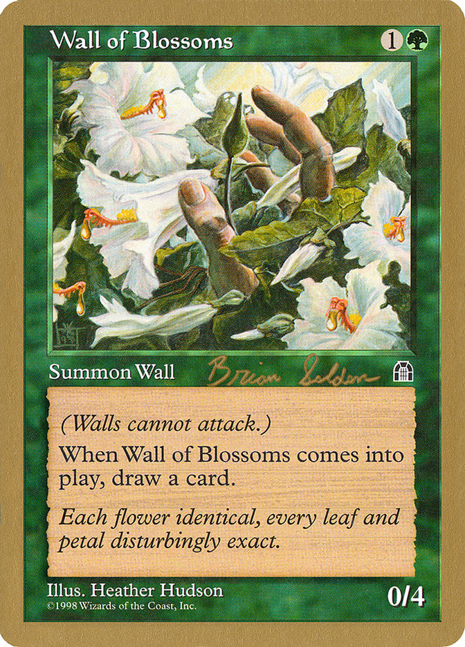 Wall of Blossoms (Brian Selden) [World Championship Decks 1998] | Webway Games