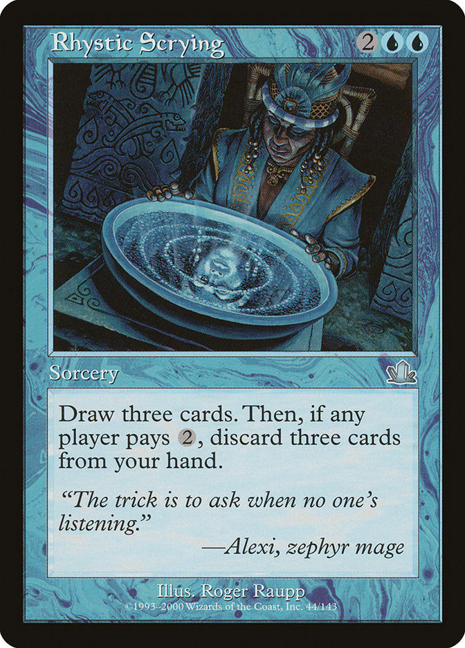 Rhystic Scrying [Prophecy] | Webway Games