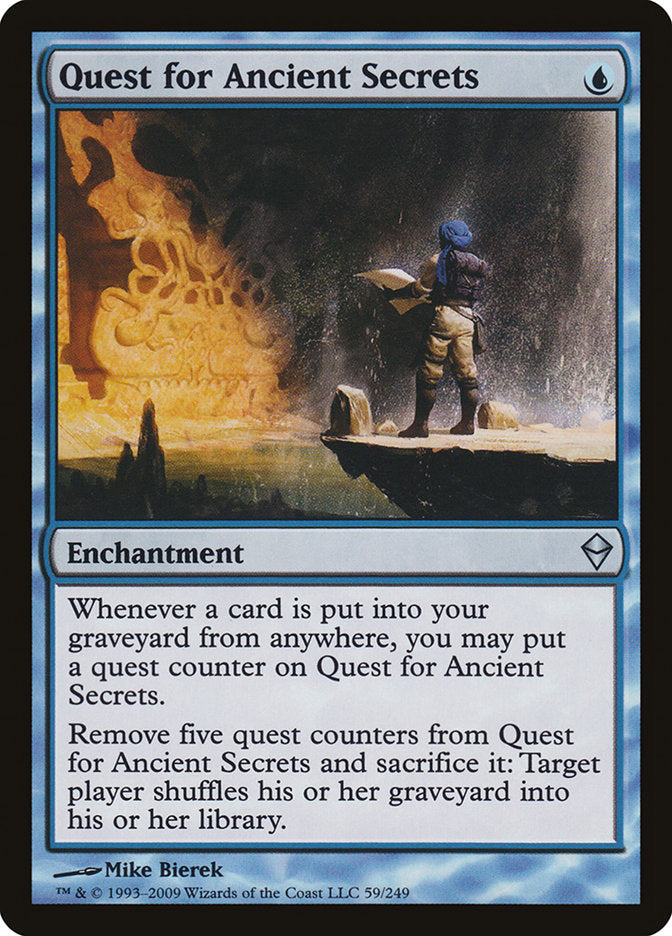 Quest for Ancient Secrets [Zendikar] | Webway Games