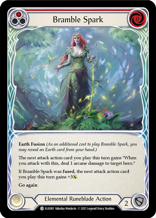 Bramble Spark (Red) [ELE085] (Tales of Aria)  1st Edition Normal | Webway Games