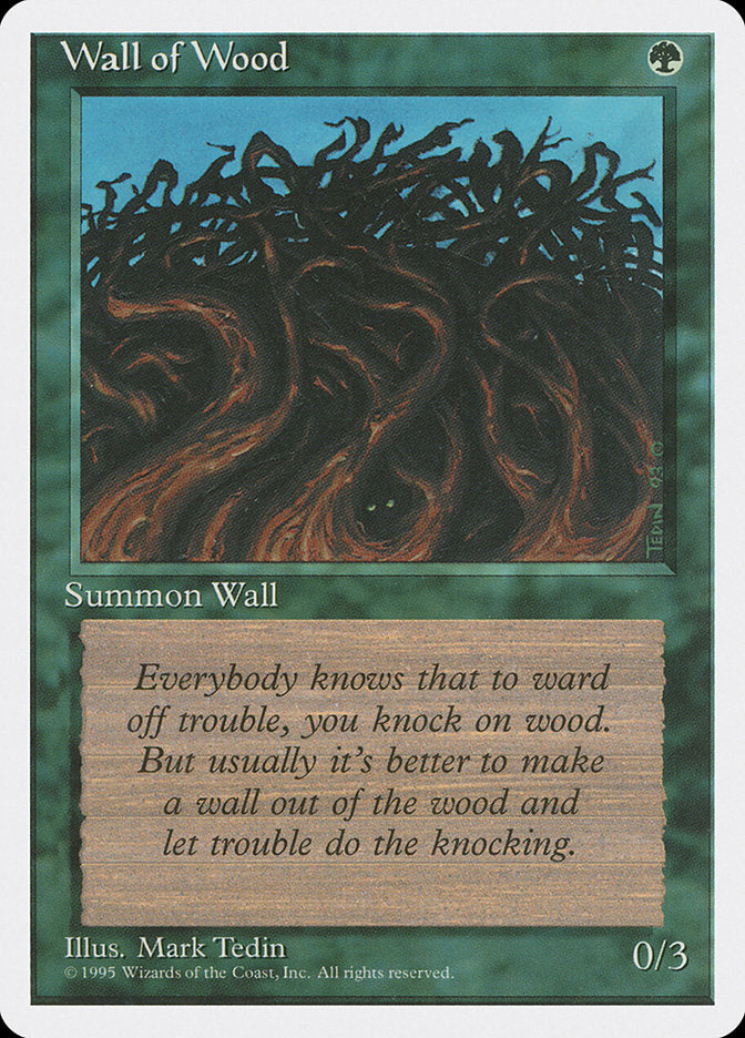 Wall of Wood [Fourth Edition] | Webway Games