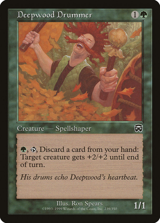 Deepwood Drummer [Mercadian Masques] | Webway Games
