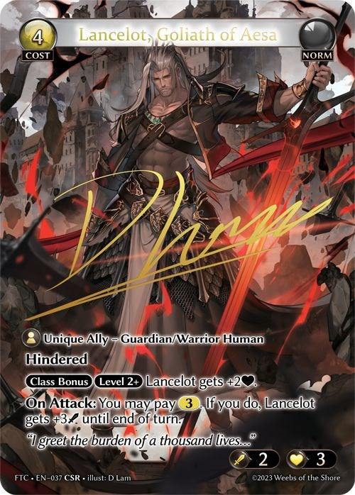 Lancelot, Goliath of Aesa (CSR) (037) [Fractured Crown] | Webway Games