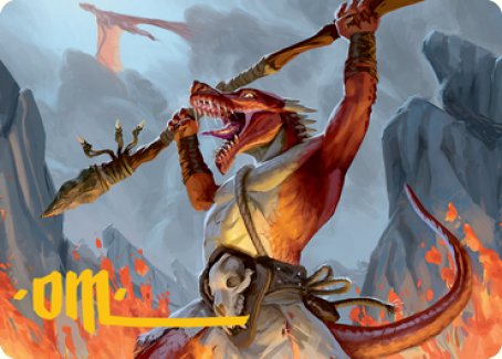 Kobold Art Card (Gold-Stamped Signature) [Dungeons & Dragons: Adventures in the Forgotten Realms Art Series] | Webway Games