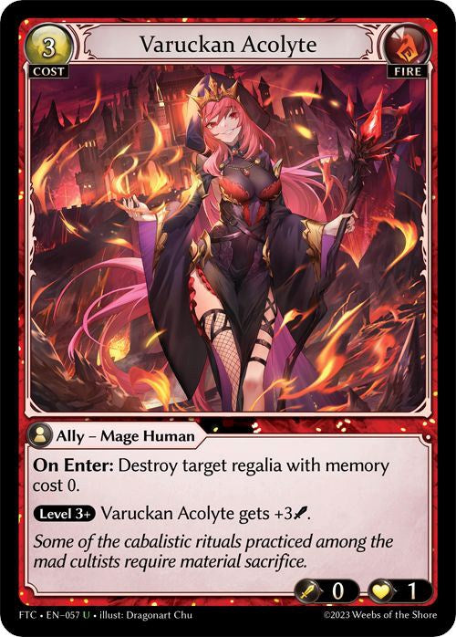 Varuckan Acolyte (057) [Fractured Crown] | Webway Games