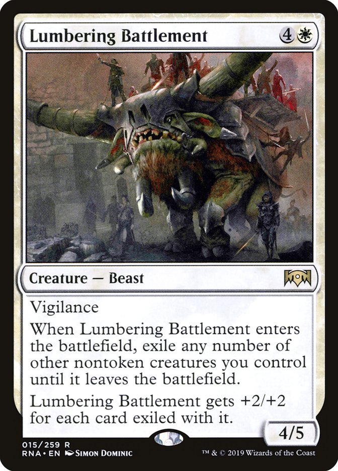 Lumbering Battlement [Ravnica Allegiance] | Webway Games