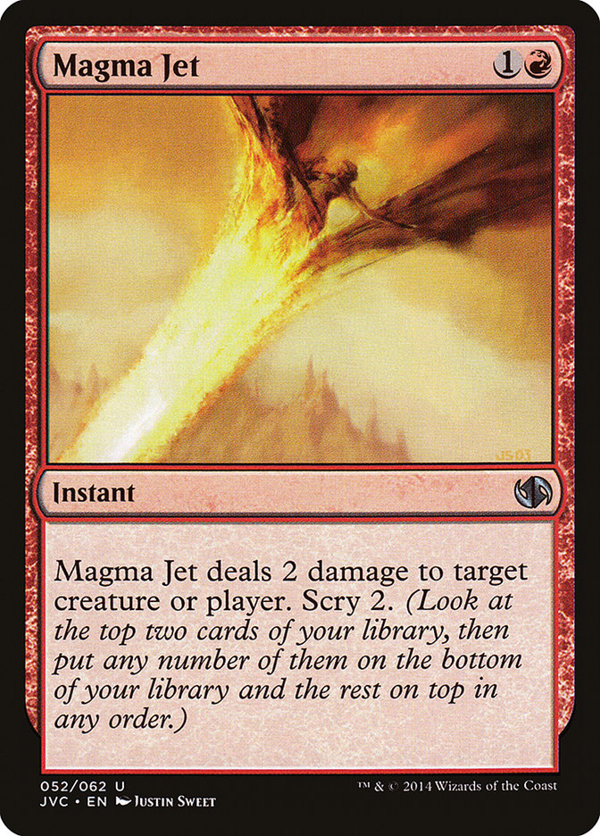 Magma Jet [Duel Decks Anthology] | Webway Games