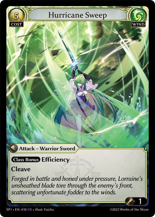 Hurricane Sweep (010) [Supporter Pack 1] | Webway Games
