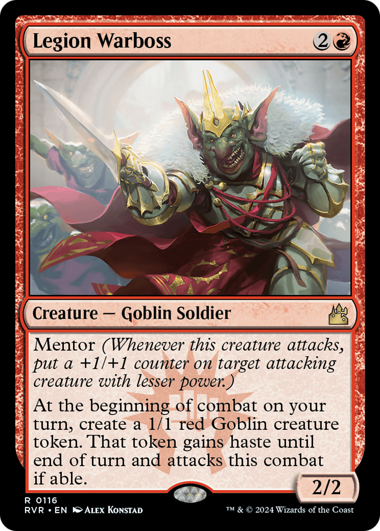 Legion Warboss [Ravnica Remastered] | Webway Games