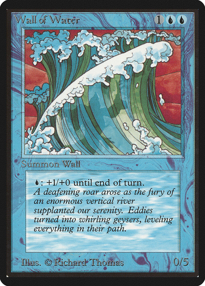 Wall of Water [Limited Edition Beta] | Webway Games