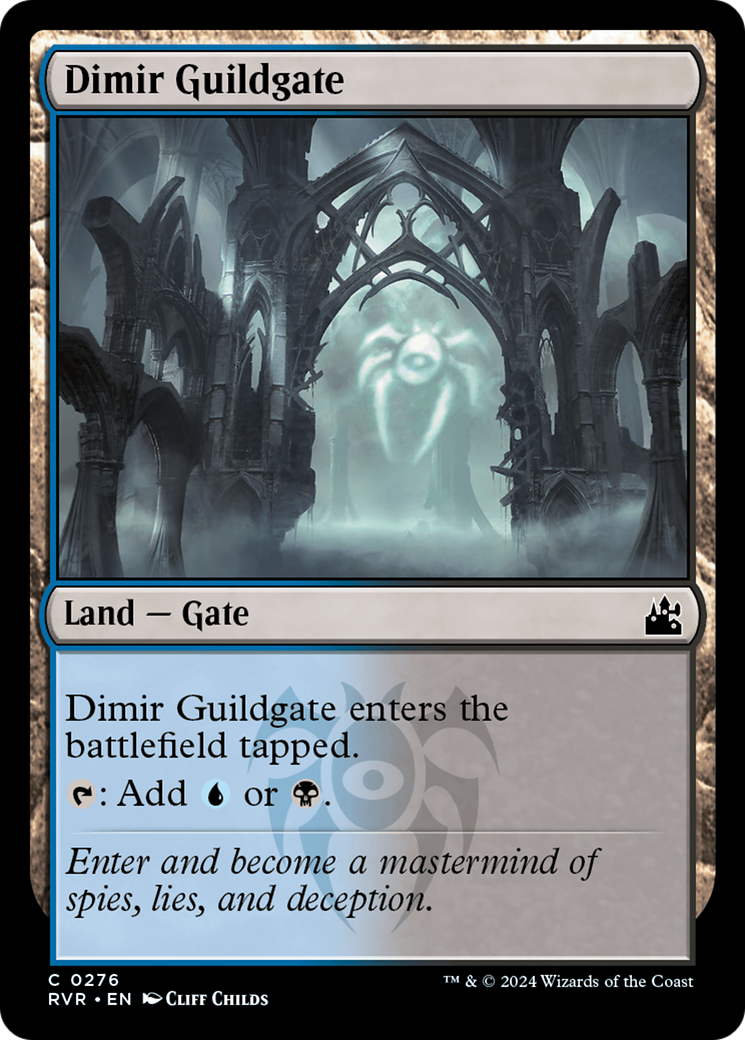 Dimir Guildgate [Ravnica Remastered] | Webway Games