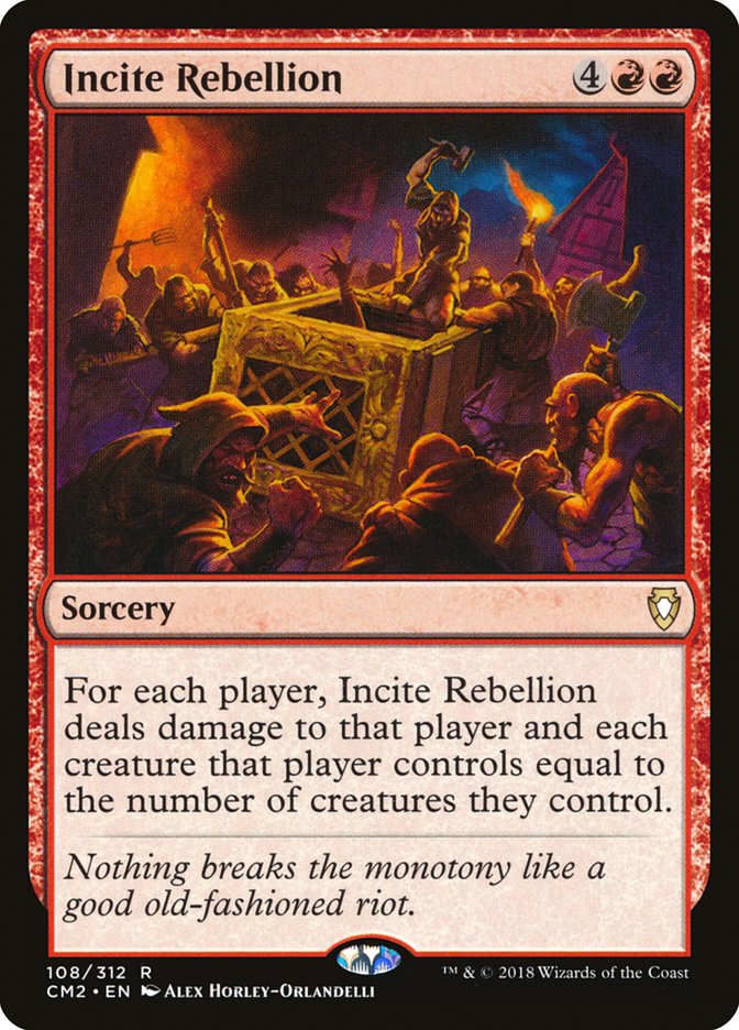 Incite Rebellion [Commander Anthology Volume II] | Webway Games
