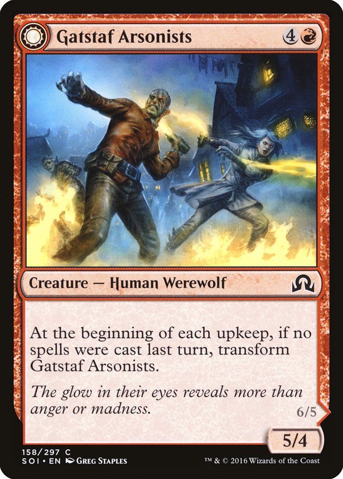 Gatstaf Arsonists // Gatstaf Ravagers [Shadows over Innistrad] | Webway Games