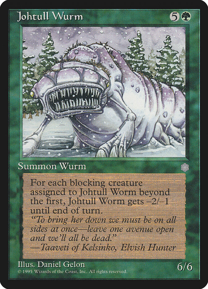 Johtull Wurm [Ice Age] | Webway Games