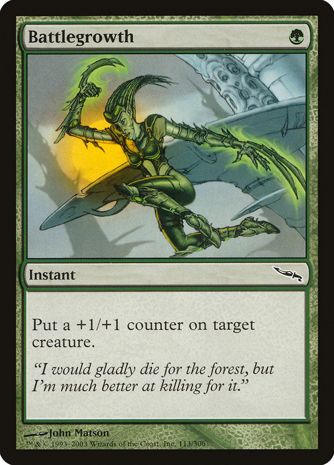 Battlegrowth [Mirrodin] | Webway Games