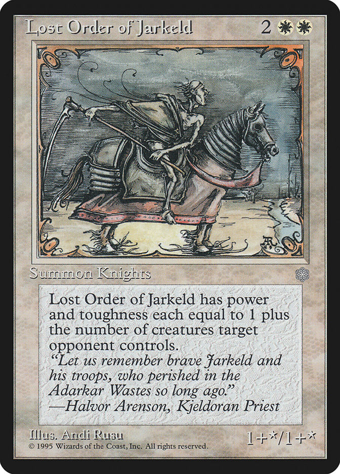 Lost Order of Jarkeld [Ice Age] | Webway Games