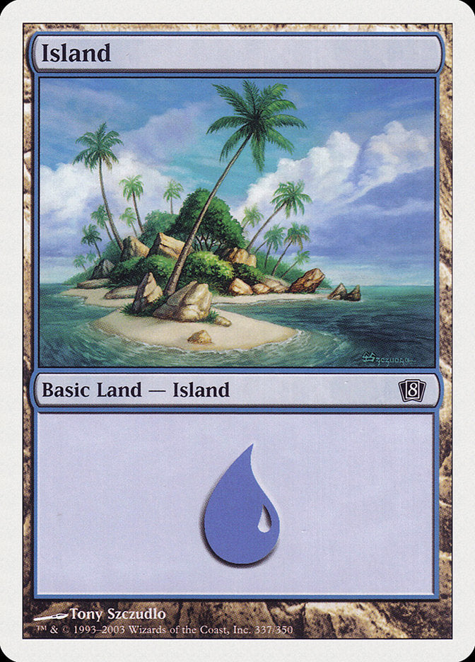 Island (#337) [Eighth Edition] | Webway Games