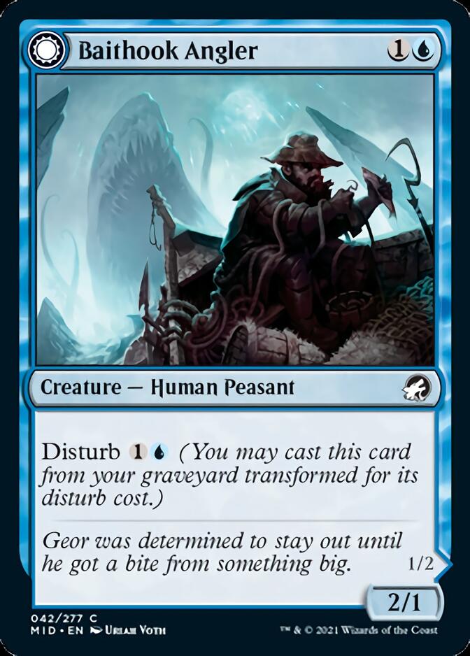 Baithook Angler // Hook-Haunt Drifter [Innistrad: Midnight Hunt] | Webway Games