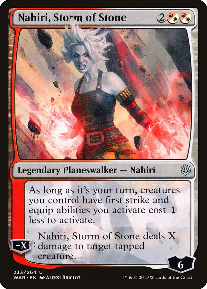 Nahiri, Storm of Stone [War of the Spark] | Webway Games